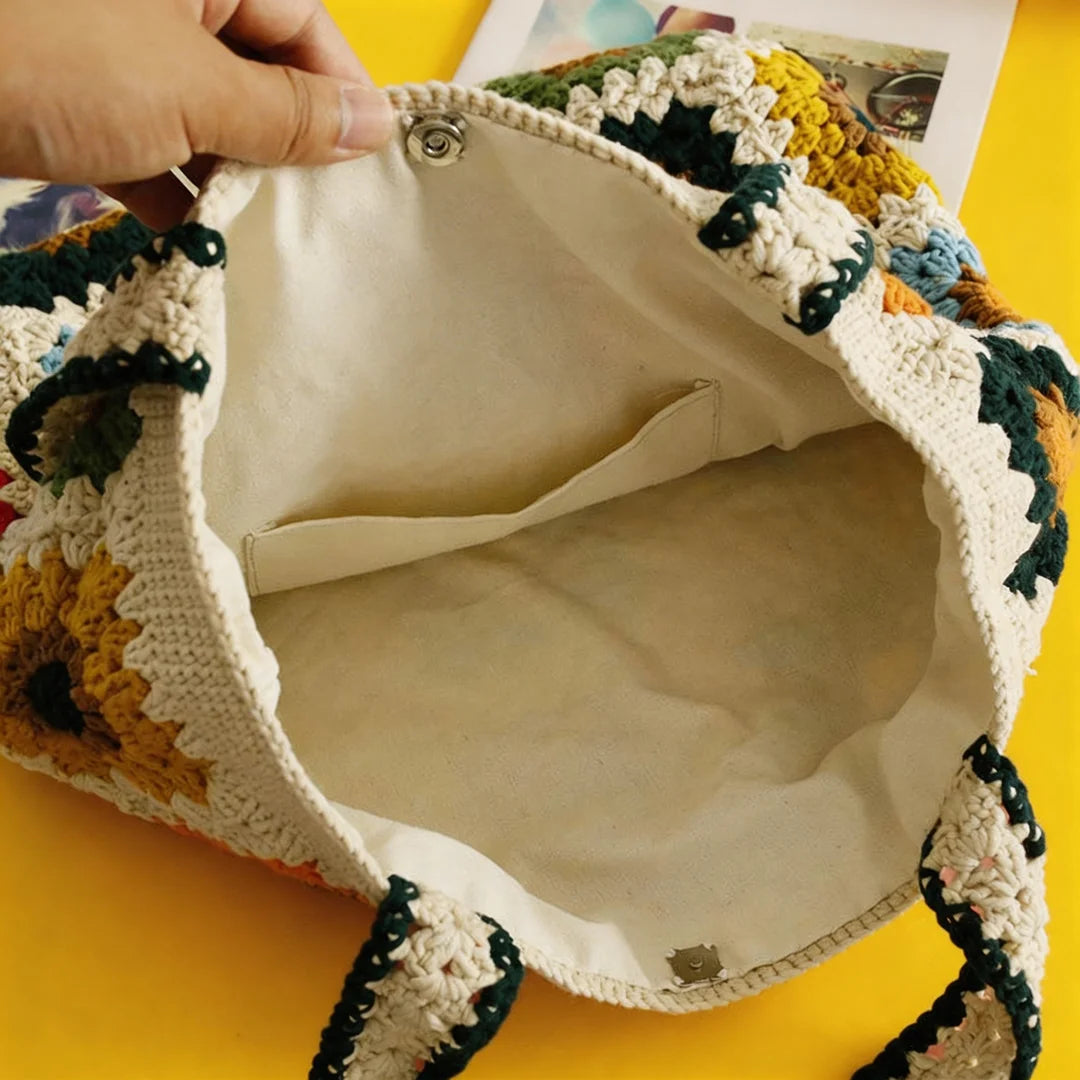 Hanmade Crochet Bags - Granny Squares