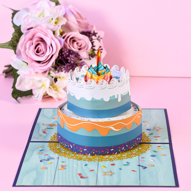 Popup Birthday Cake Cards