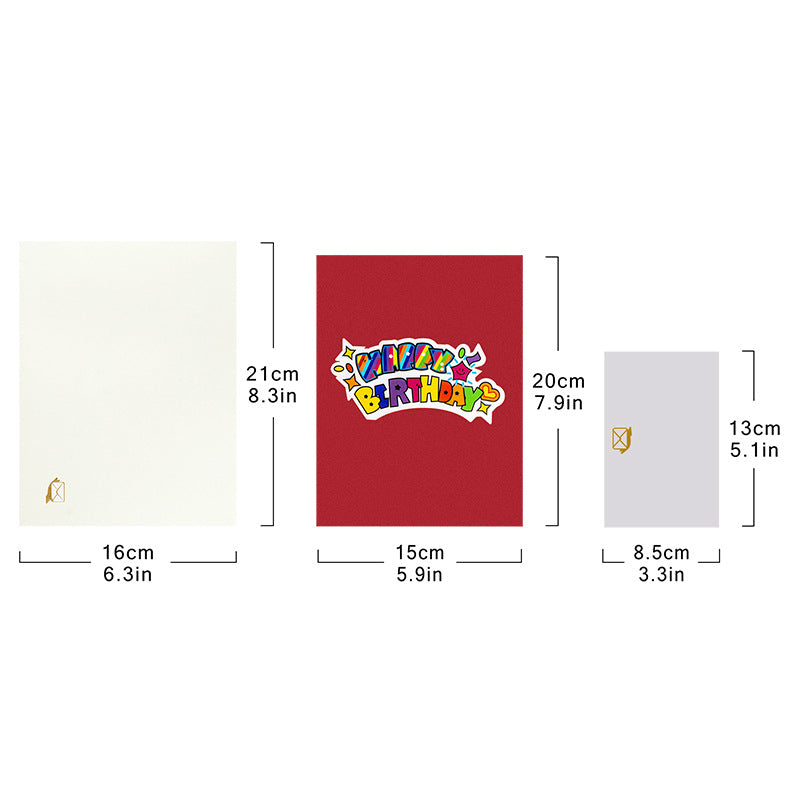 Pop Up Birthday Cake Cards
