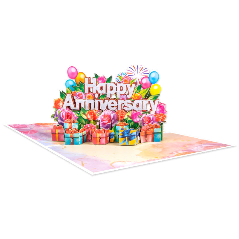 Pop Up Aniversary Cards