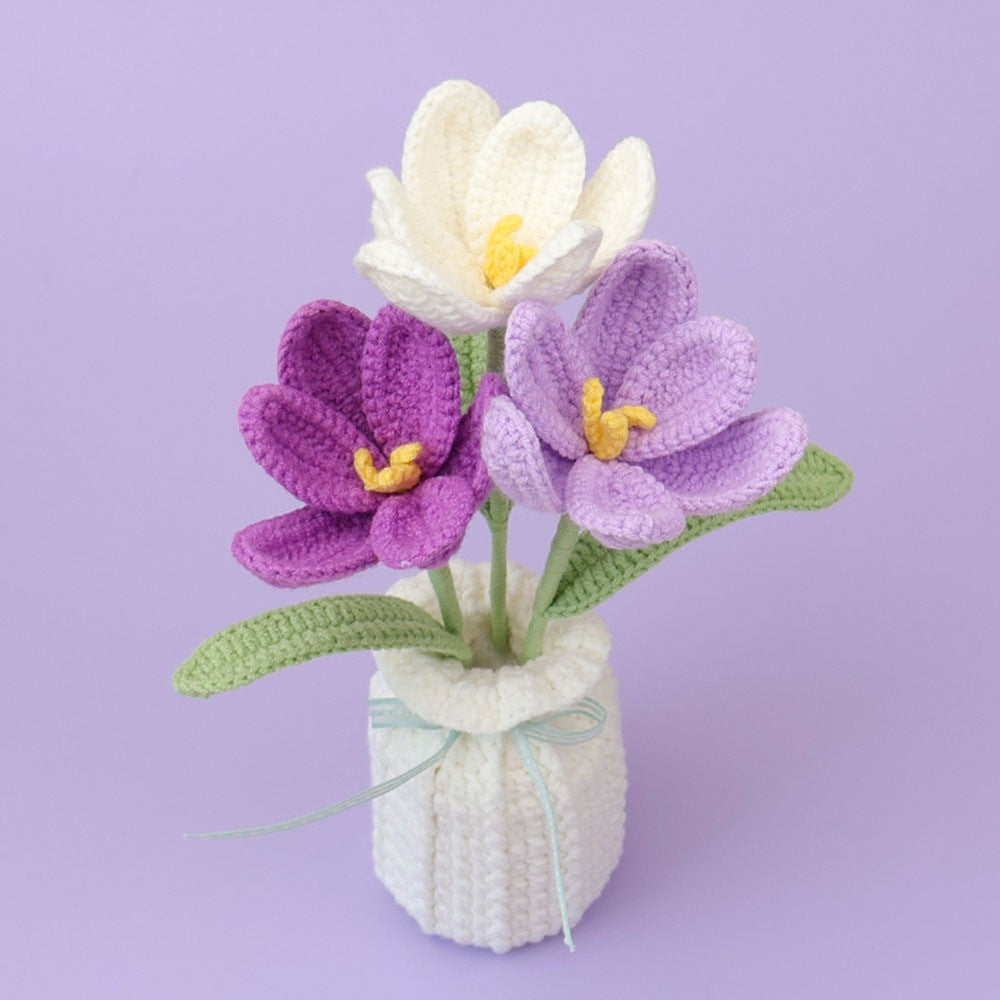 Handmade Crochet Flowers - Tulip (Blossom)