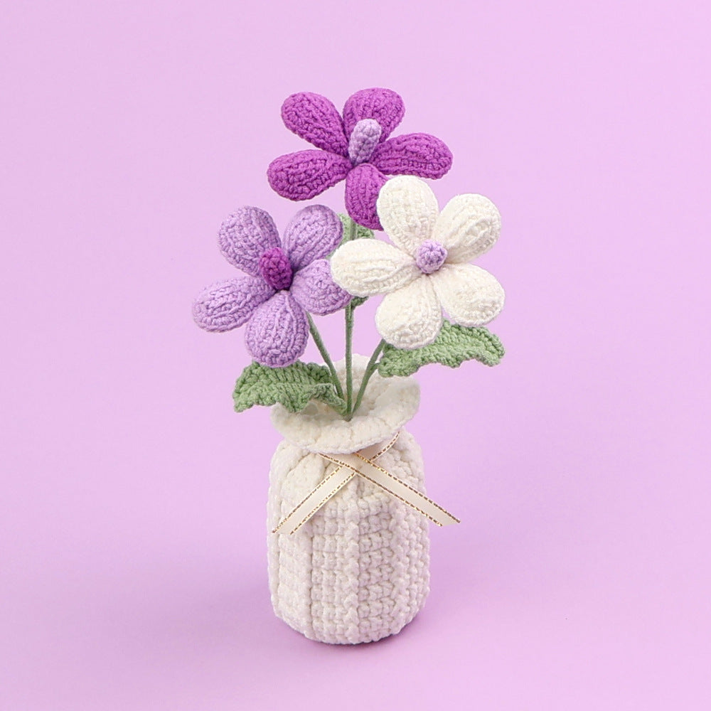 Handmade & knitted/crochet Frangipani