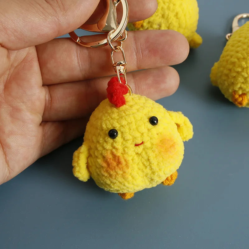 Handmade Crochet Keyring - Baby Chick