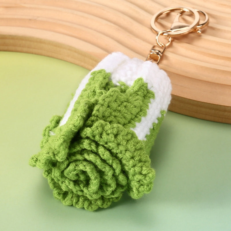 Handmade Crochet Keyring- Wombok