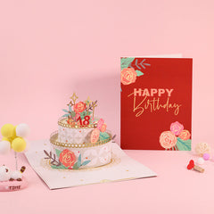 Pop Up Birthday Cake Cards