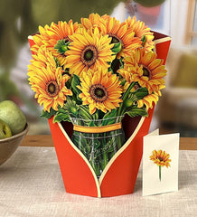Pop Up Bounque Flower Cards