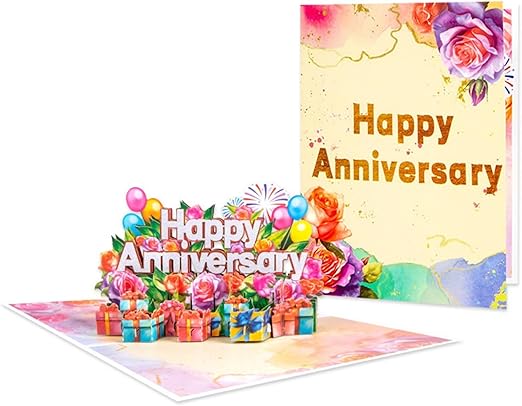Pop Up Aniversary Cards