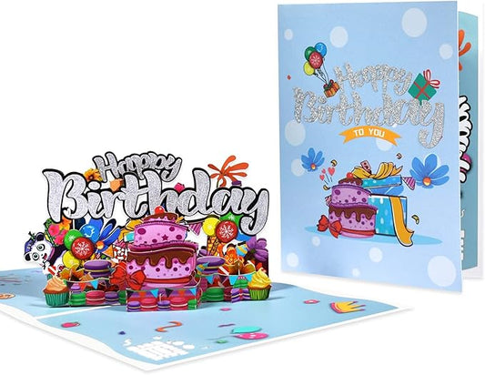 Popup Birthday Cards  15cmx 20cm