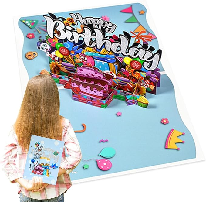 Popup Birthday Cards  15cmx 20cm
