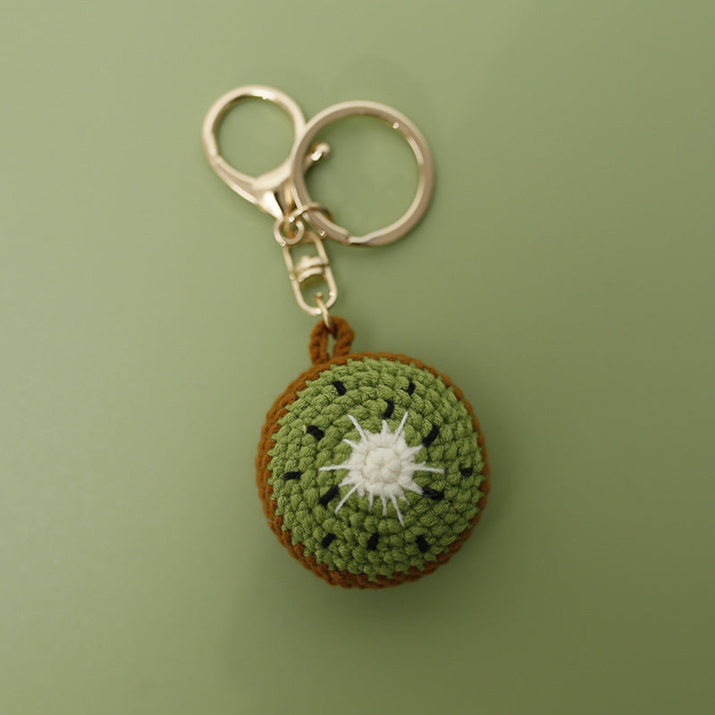 Handmade Crochet Keyrings-Fruit