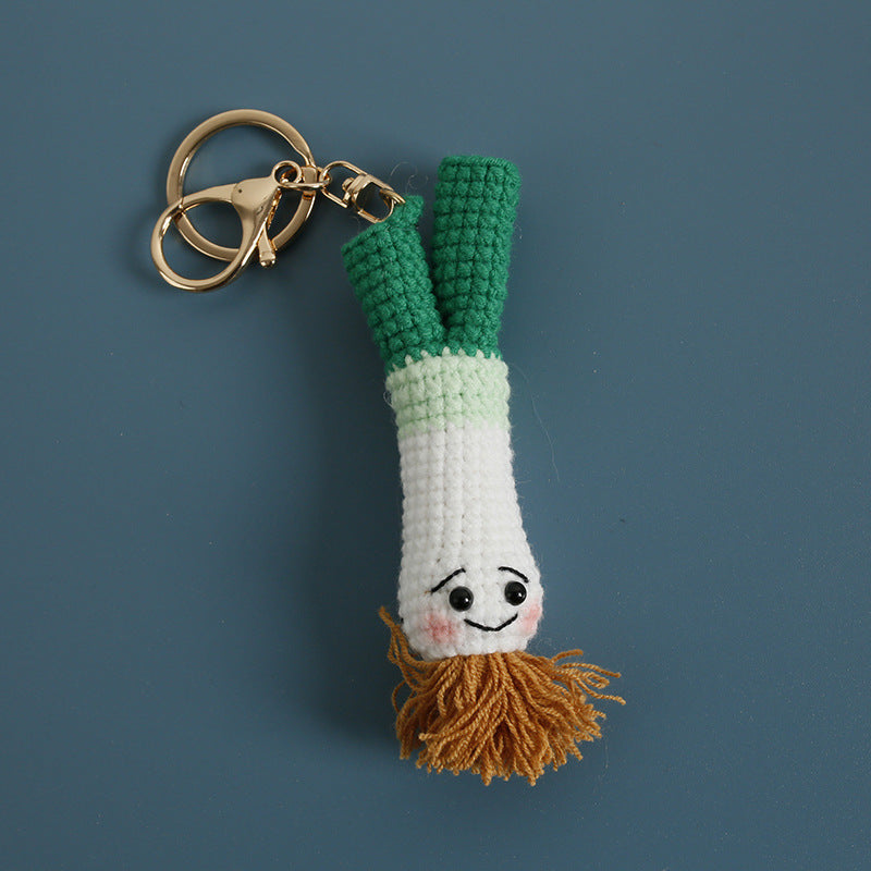 Handmade Crochet Keyring- Chili