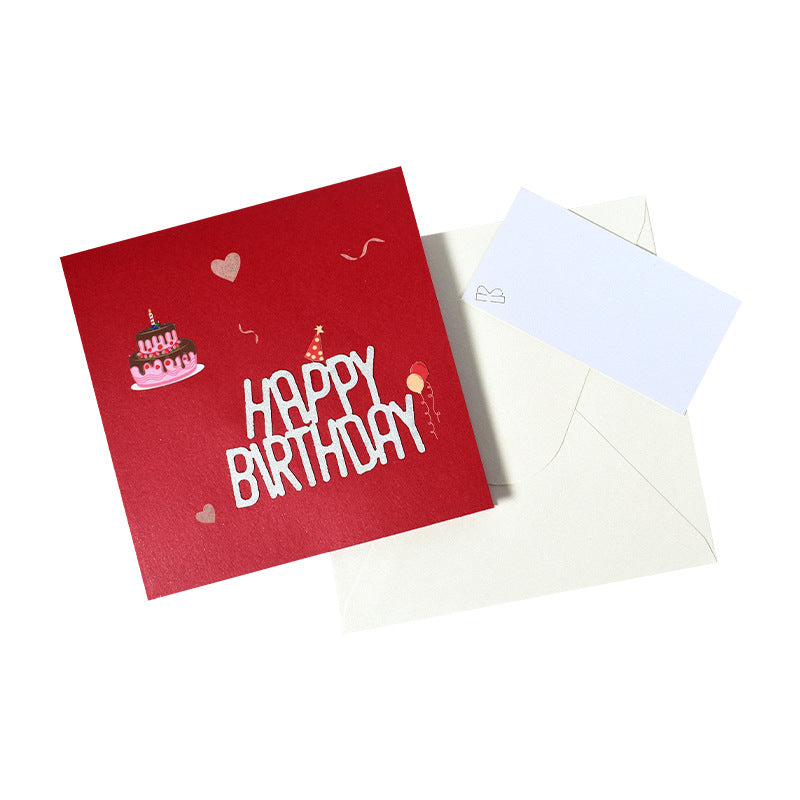 Popup Birthday Cards - Fruit Cake