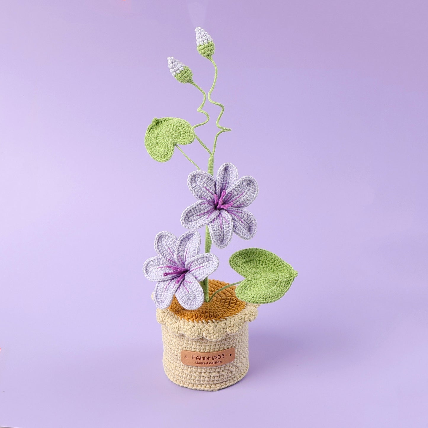 Handcrafted Crochet Tung Flower  (Double flowers)