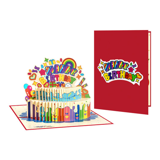 Pop Up Birthday Cake Cards