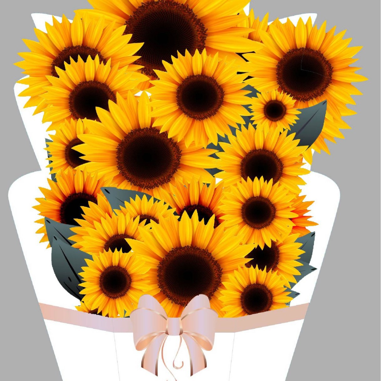 Popup Flowers Bouquet Paper Cards (2 PCS)