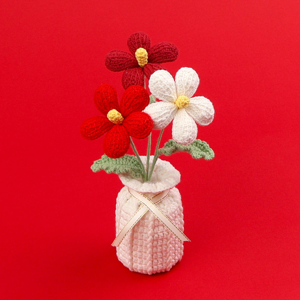 Handmade & knitted/crochet Frangipani