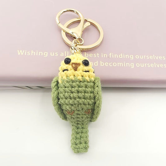 Handmade Crochet Keyring-Birds