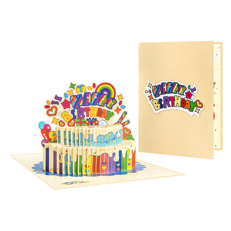 Pop Up Birthday Cake Cards