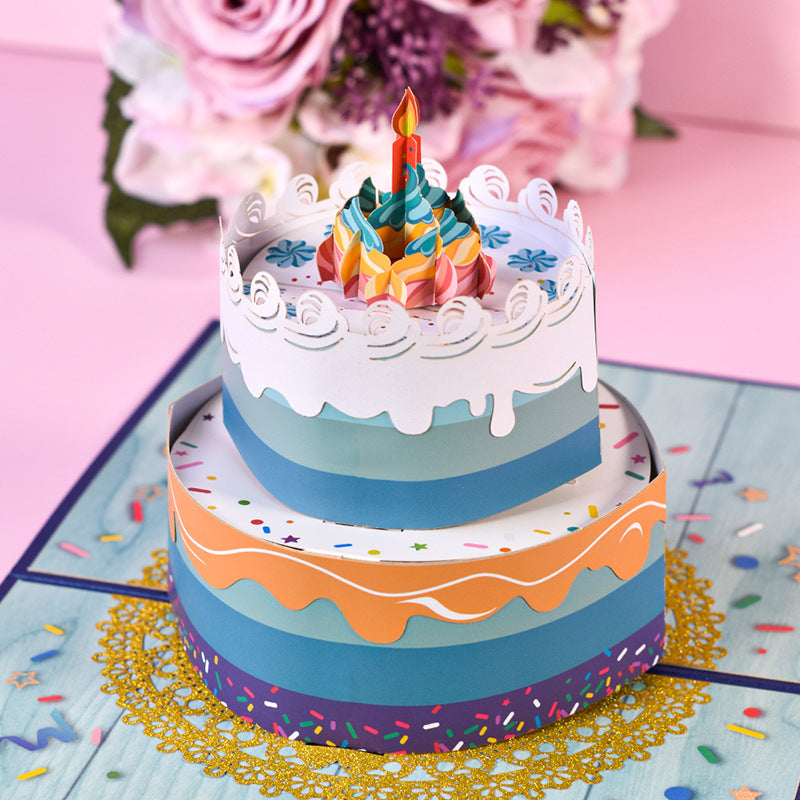 Popup Birthday Cake Cards