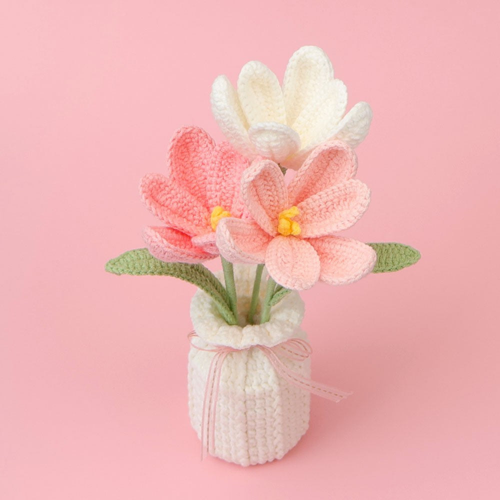 Handmade Crochet Flowers - Tulip (Blossom)