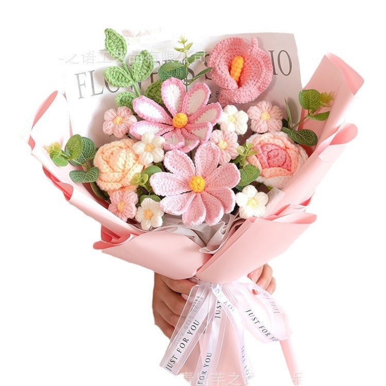 Handmade Crochet Flowers Bouquet