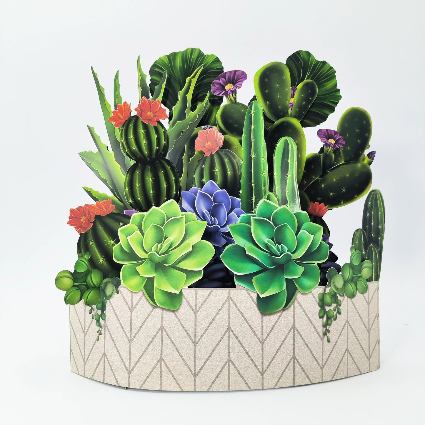 Popup Flowers Bouquet Paper Cards (2 PCS)