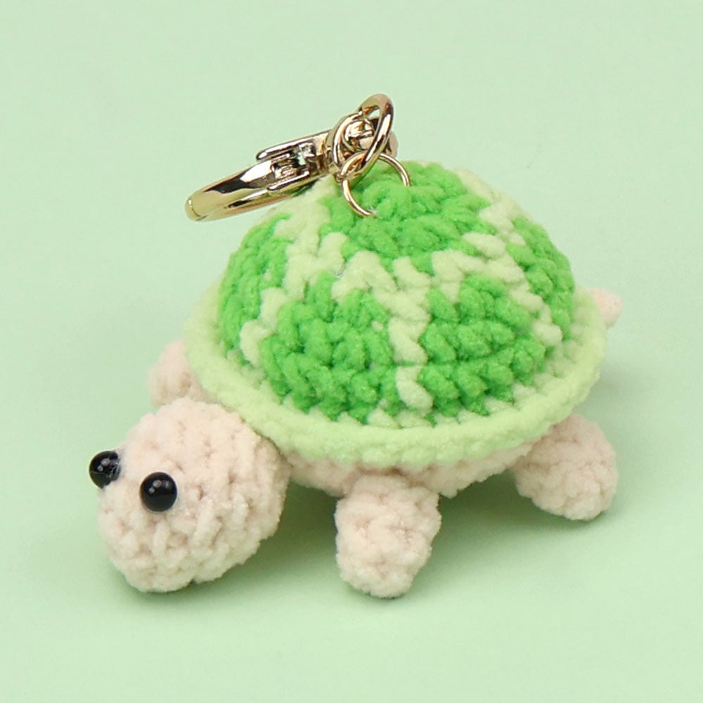 Handmade Keychain- Colorful Turtles Baby