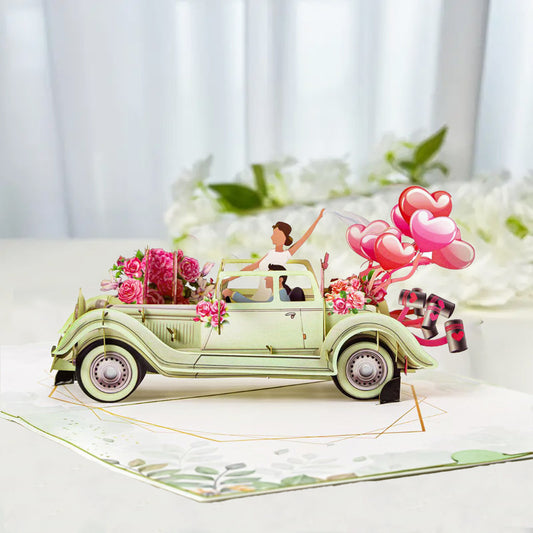 Popup Cards -Just Married