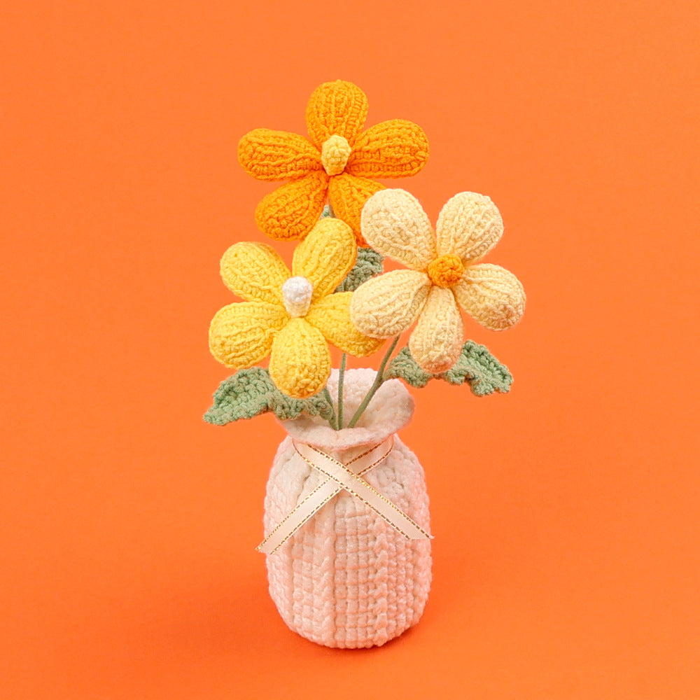 Handmade & knitted/crochet Frangipani