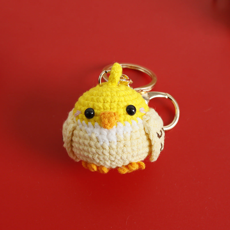Handmade Crochet Keyring- Birds