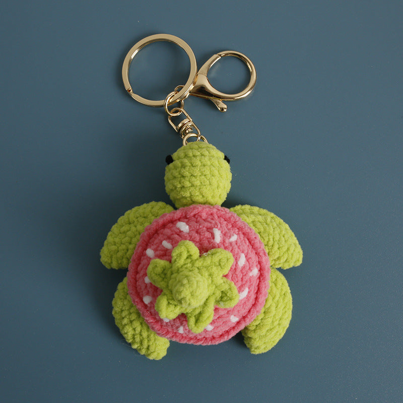 Handmade Crochet Keyring- Turtles