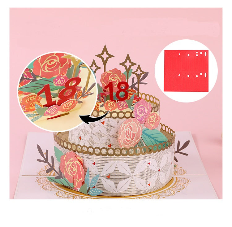 Popup Birthday Cake Cards