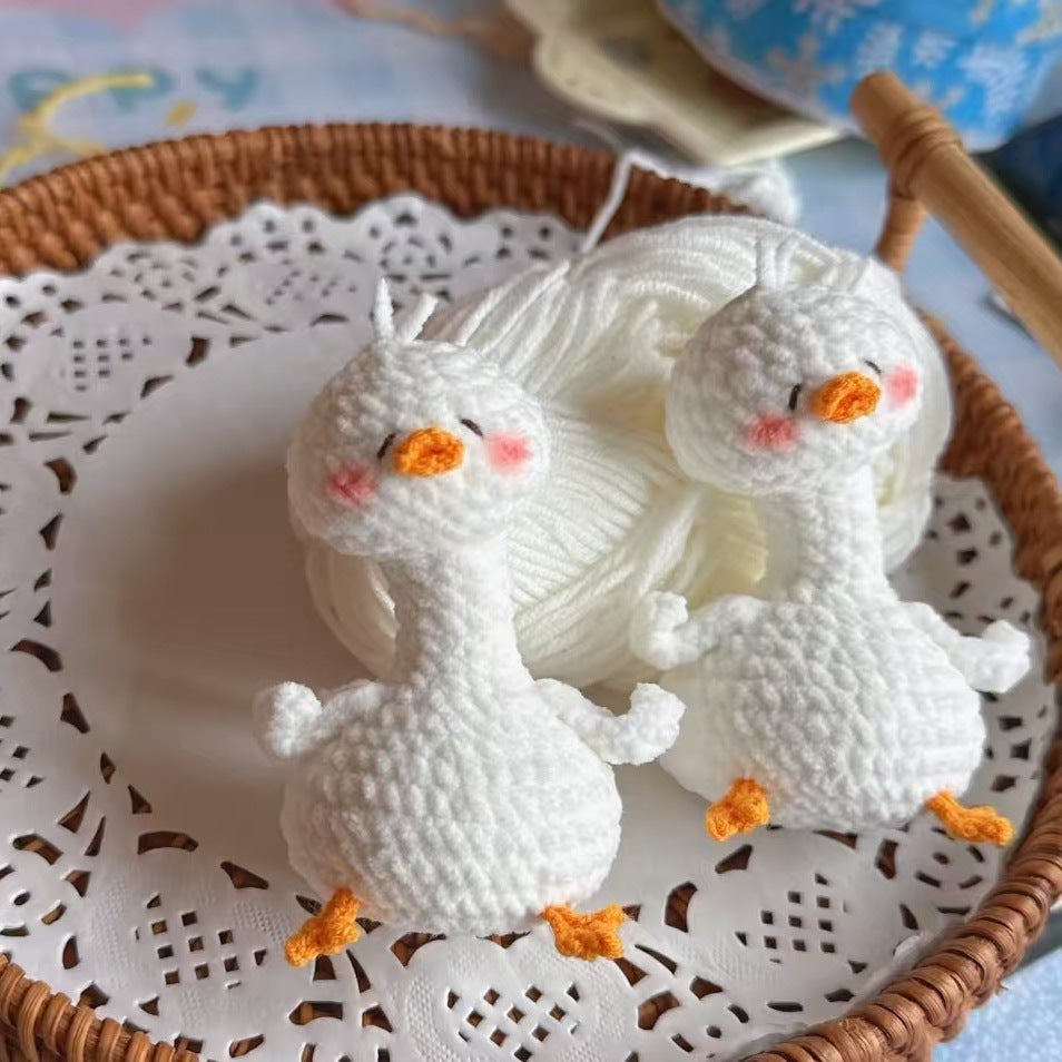 Handmade Crochet Keyring - Duck