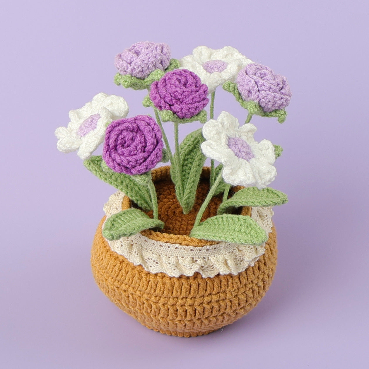 Handcrafted Crochet Roses