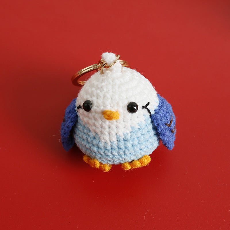 Handmade Crochet Keyring- Birds