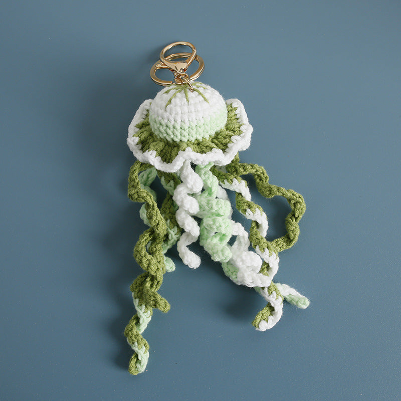 Handmade Crochet Keyring- Jellyfish