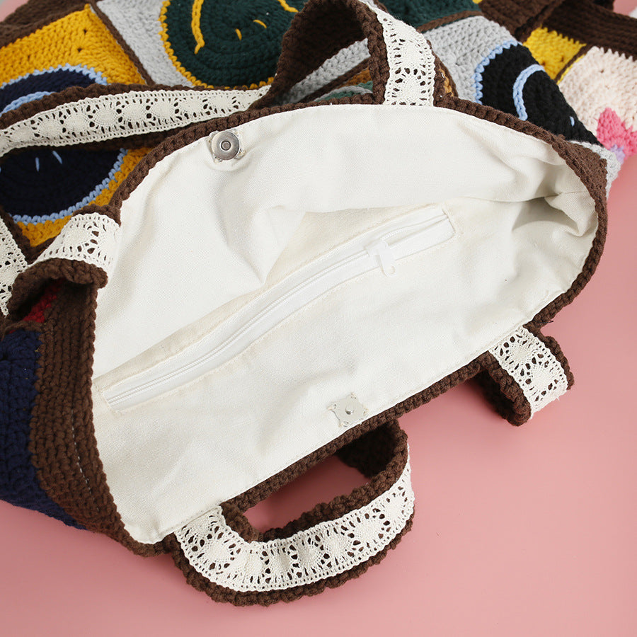 Handmade Crochet Bags- Granny Squares 02