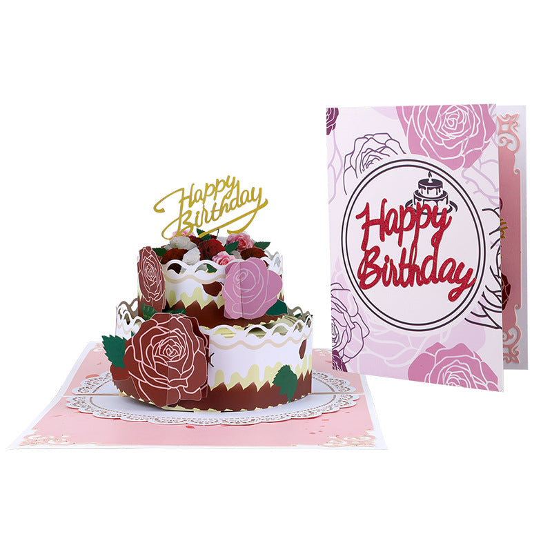 Pop Up Birthday Cake Card