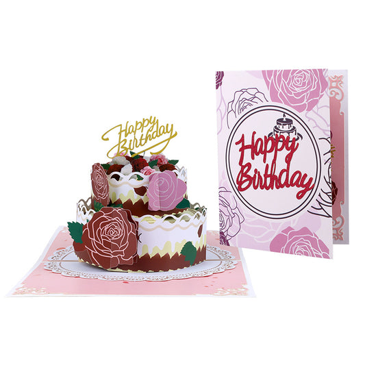 Popup Birthday Cake Cards- Birthday Cake Cards
