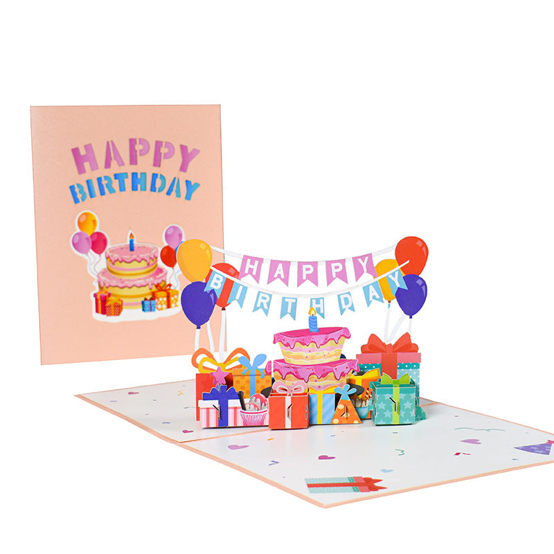 Popup Birthday Cards  15cmx 20cm