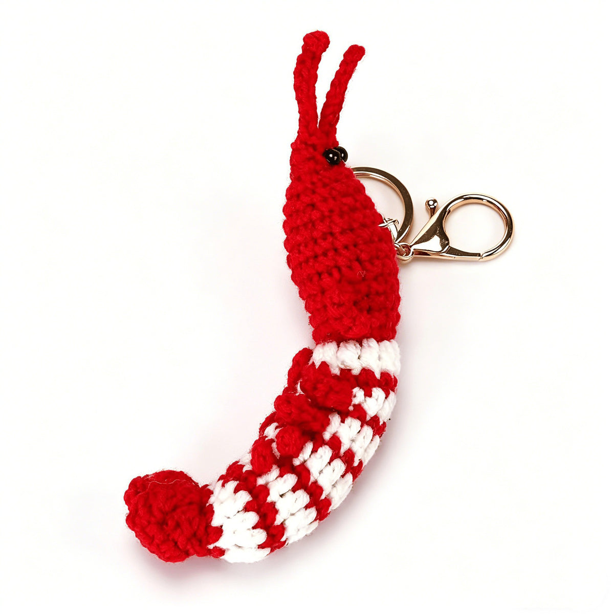 Handmade Crochet Keyring- Shrimp/Crab/Clown Fish