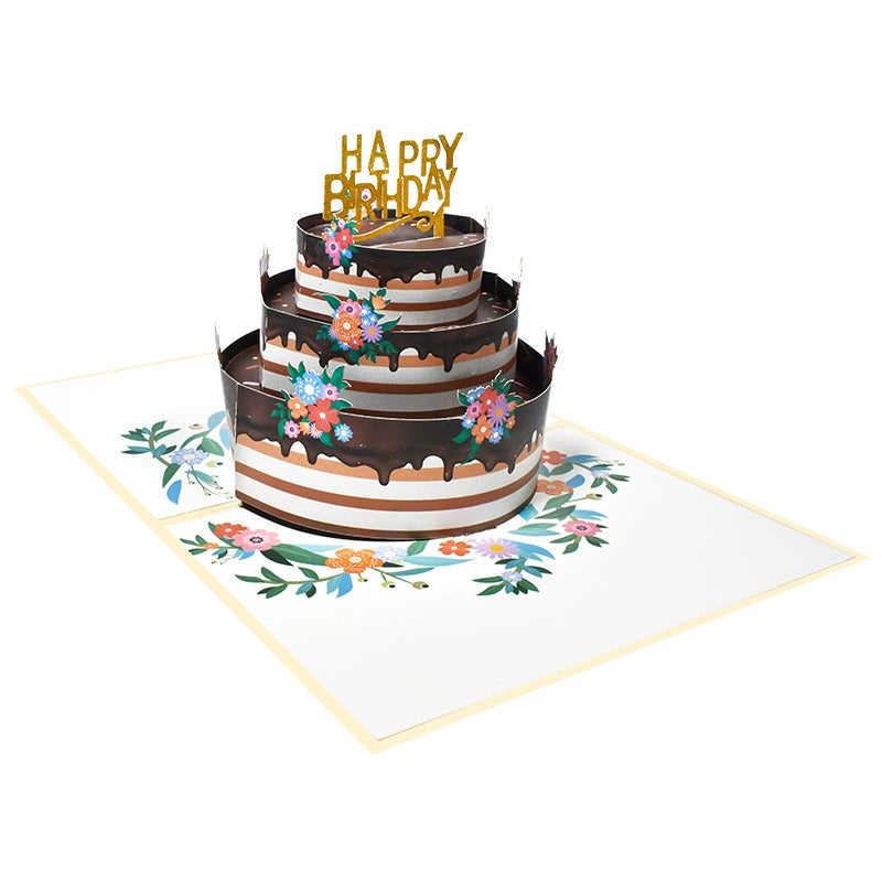 Popup Birthday Cake Cards- Birthday Cake Cards
