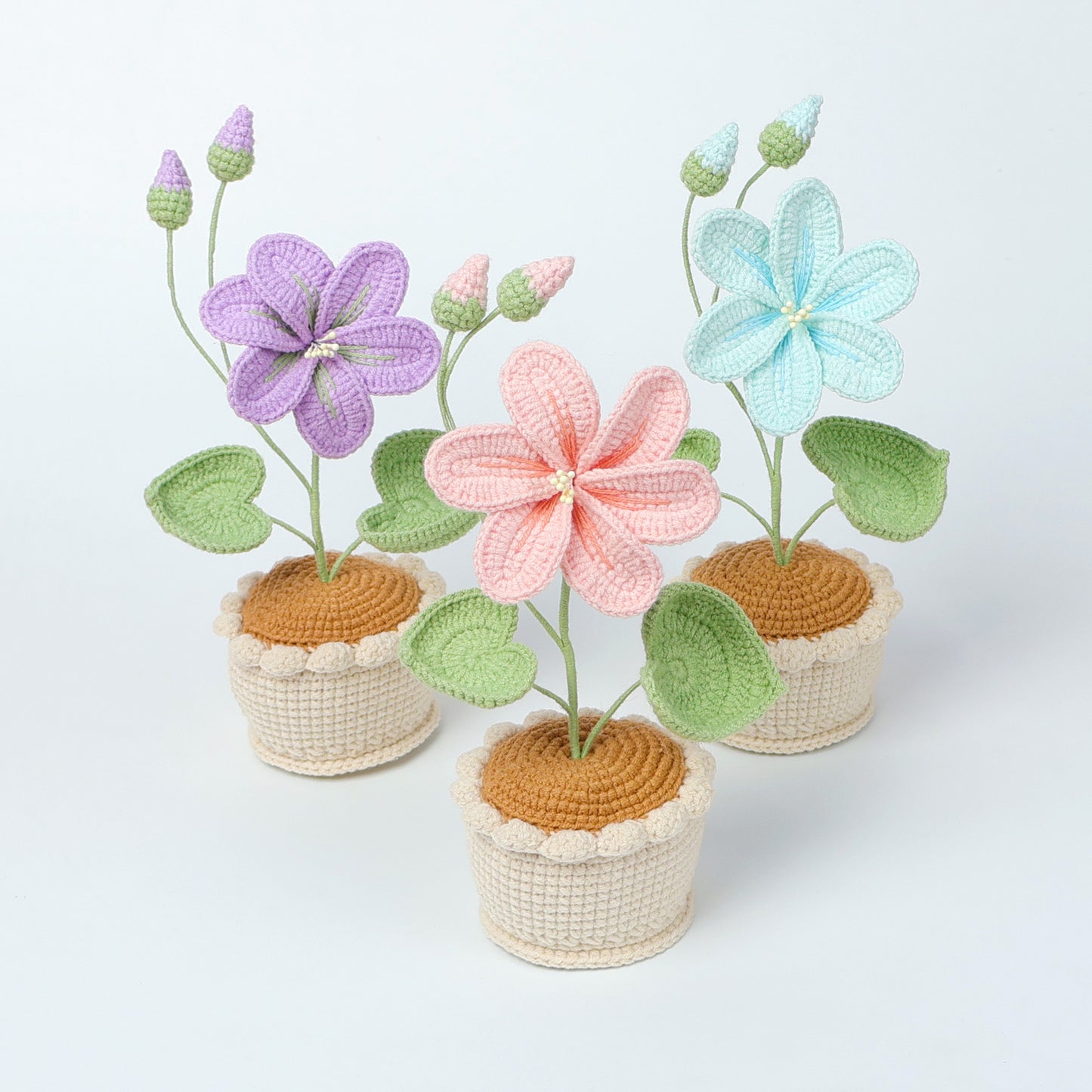 Handcrafted Crochet Tung Flower