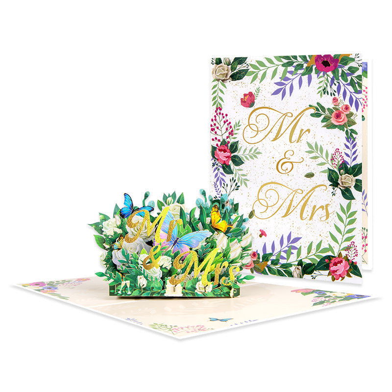 Popup Cards -Just Married