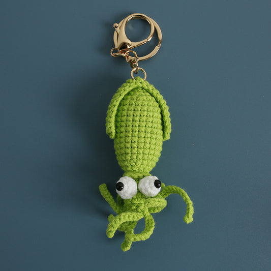 Handmade octopus keychain