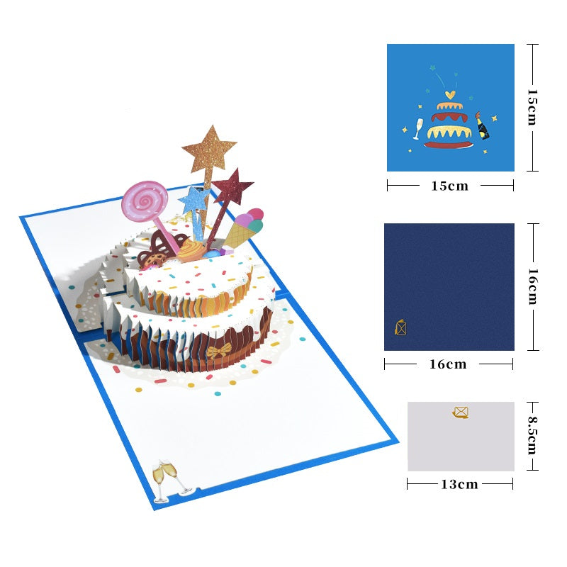 Popup Birthday Cards - Lollipops