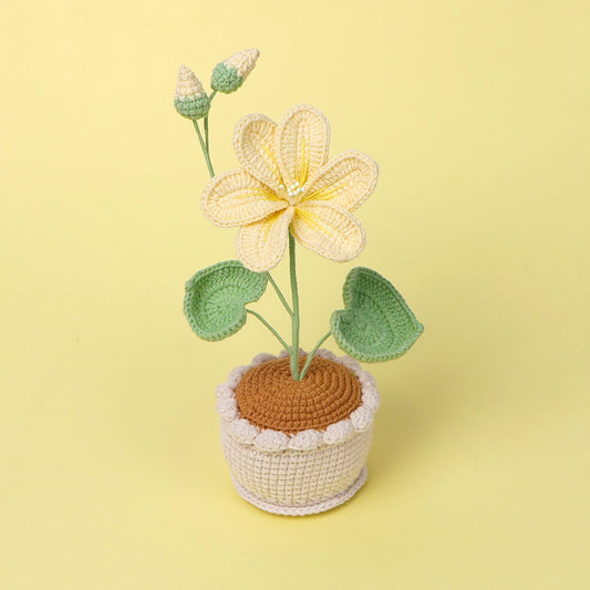 Handcrafted Crochet Tung Flower