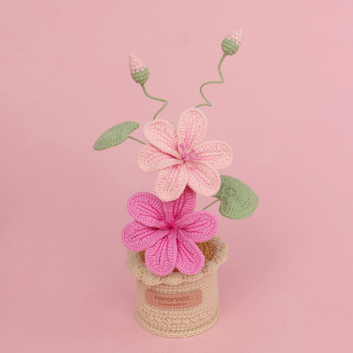 Handmade Crochet Tung Flower  (Double flowers)