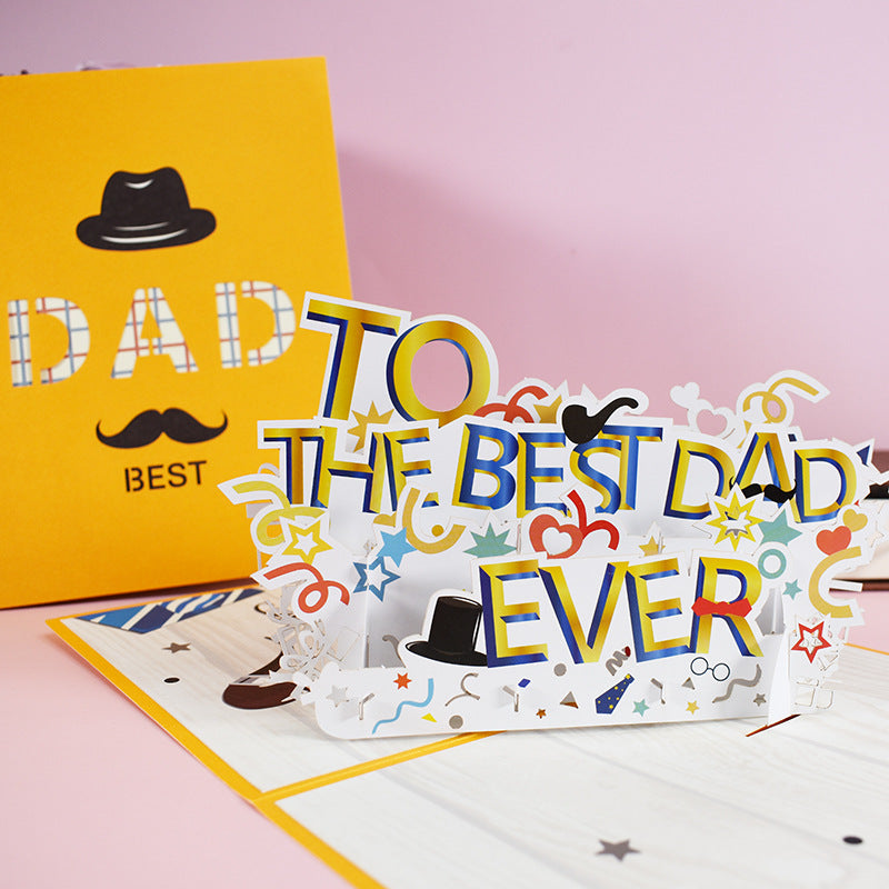 Popup Cards For My Best Dad