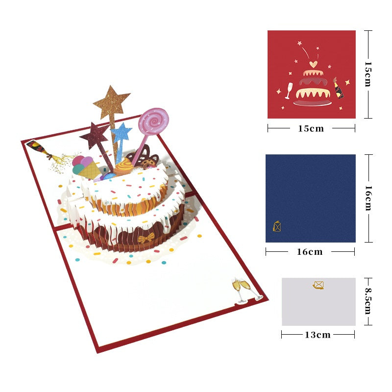 Popup Birthday Cards - Lollipops